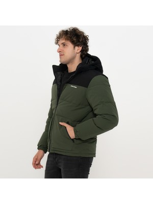 Jack & Jones Erkek Kapüsonlu Fermuarli Puffer Mont - Otto