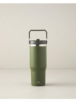 English Home Fiera Paslanmaz Çelik Termos 900 ml Yeşil