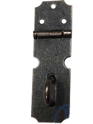 Dekoratif Kutu, Sandık Askısı - 18X60MM, Oksit, 1 Adet