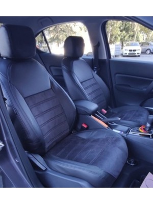 K-Design Honda City Araca Özel Oto Koltuk Kılıfı - Taytüyü Ve Deri