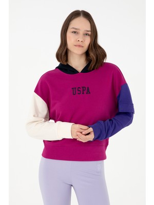 U.S. Polo Assn. Kadın Fuşya Sweatshirt 50291269-VR023