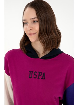 U.S. Polo Assn. Kadın Fuşya Sweatshirt 50291269-VR023