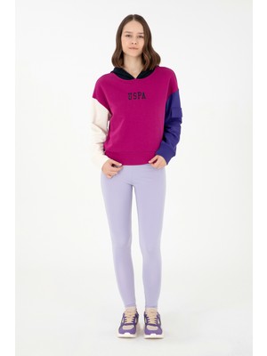 U.S. Polo Assn. Kadın Fuşya Sweatshirt 50291269-VR023