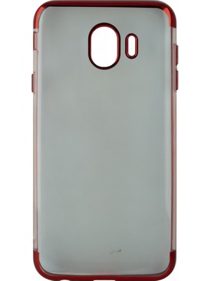 Nettech Samsung Galaxy J400 J4 Uyumlu Çerçeve Görünümlü Arka Koruma Kılıf