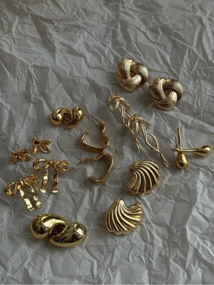 Home Küçük Damla Gold Küpe