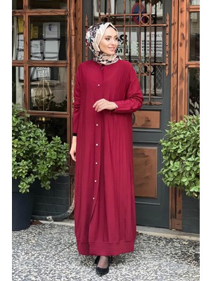 Invee Triko Hırka 6988 Bordo