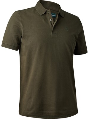 Deerhunter Polo Yaka K.kollu Yeşil Tişört 2xl