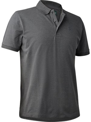 Deerhunter Harris Polo Yaka Gri Tişört M