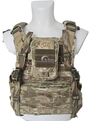 KTM Kuyak-Ata® Makinalı Tüfek Hücum Yeleği, Model-2, Kara Kuvvetleri Tsk Kamuflaj