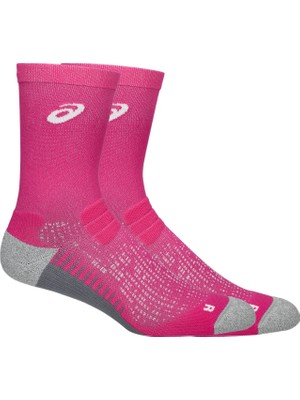 Asics Performance Run Sock Crew Unisex Rose Dust/Sun Coral Koşu Çorabı 3013B136-700