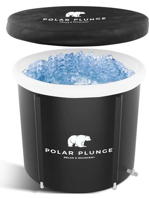 Polar Plunge Buz Banyosu Küveti, Sporcular İçin Taşınabilir 4 Katmanlı Iyileşme Varili