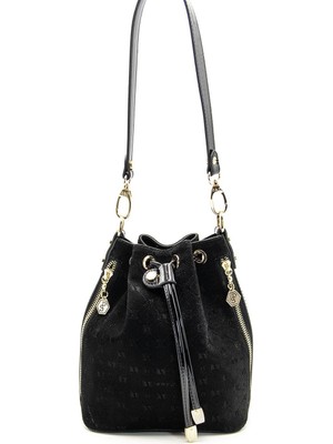 Silver & Polo Siyah - Siyah SP1137 Kadın Omuz Çantası