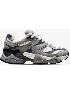 Lescon Ghost Easystep Spor Ayakkabı Gri Erkekler İçin Konforlu Tasarım ve Hafif Malzeme