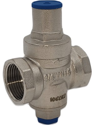 Welko 3/4'' Basınç Düşürücü Basınç Regülatörü Manometresiz 16 Bar