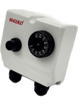 Welko 0-90°c Çiftli Kazan Termostatı