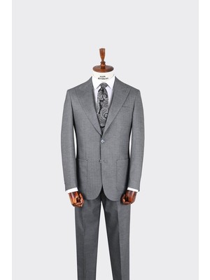 Kırlangıç Yaka Pileli Erkek Takım ELBISE-KAX1303S