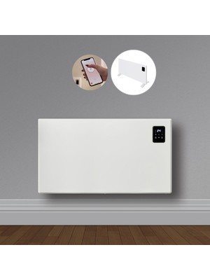 Elektrikli Isıtıcı Panel Konvektör Wifi - Beyaz Renk