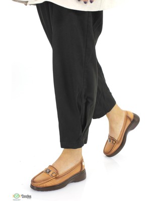 Mammamia Kadın Deri Ortopedik Bağsız Ayakkabı M25/KA475