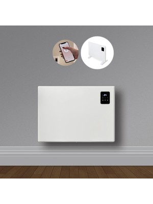 Elektrikli Isıtıcı Panel Konvektör Wifi - Beyaz Renk