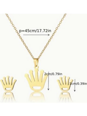 SE Jewellery Gold Zarif Taç Tasarım