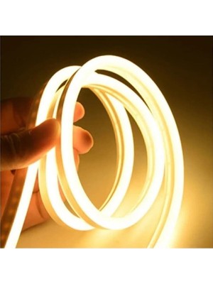 En Parlak Neon LED 12 Volt Günışığı Işık Dış Mekan 5 Metre