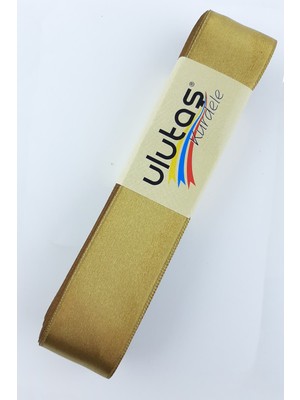 Koyu Hardal Saten Kurdele 3 cm 10 mt