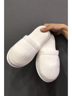 Beyaz Havlu Lohusa Terlik