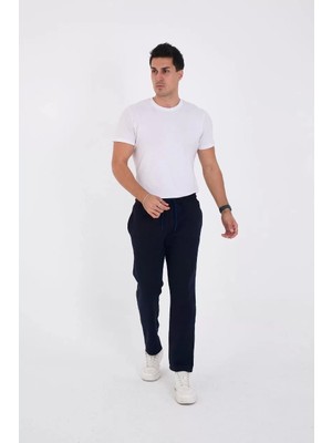 Blacktree Unisex Üç Iplik Basic Eşofman Pantolon - Lacivert