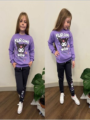 İpek Kids Kız Çocuk Giyim Kuromi Alt Üst Takım
