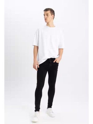 DeFacto Denim Trousers Black