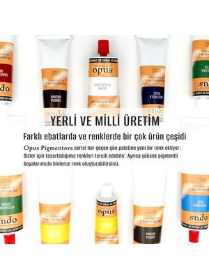 Opus Yağlı Boya 170ML Lumesentia White Pigmentora Oil Colour Serie