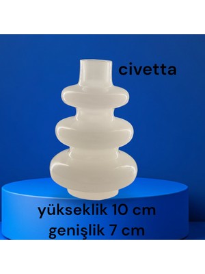 Civetta  Iskandinav Tarzı Minimal Vazo