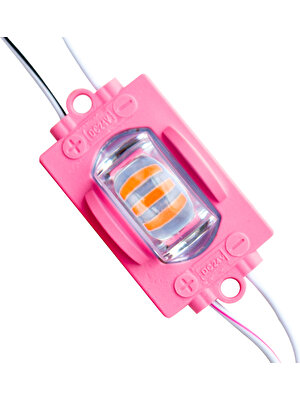 Pembe Modül LED 48*30 2835 24 Volt 1.4 Watt (K246)