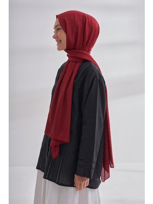 Nanya Jakar T Desen - Bordo