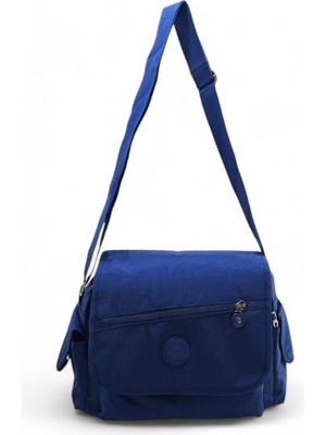 Baginn Kadın Postacı Omuz Okul Çantası Klinkır Çapraz Askılı Çok Cepli Su Itici Hafif Kumaş 30*25 cm