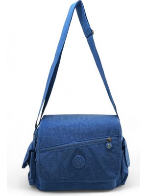 Baginn Kadın Postacı Omuz Okul Çantası Klinkır Çapraz Askılı Çok Cepli Su Itici Hafif Kumaş 30*25 cm