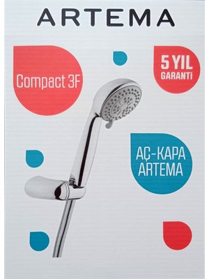 Artema Compact 3f El Duş Takımı