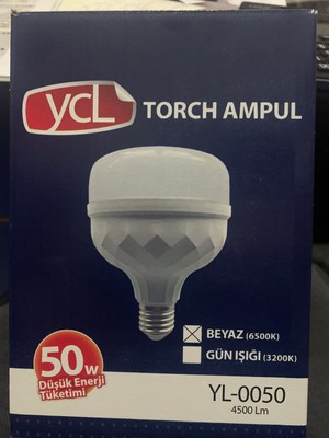 Ycl Yl - 0050 Torch Ampül Beyaz Işık