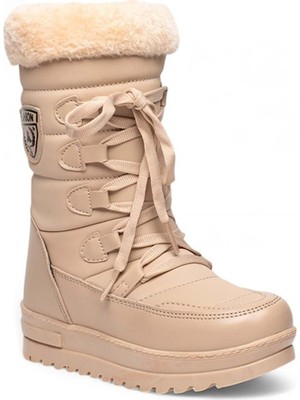 Twingo 7110 Bej Çocuk Bot Ayakkabı