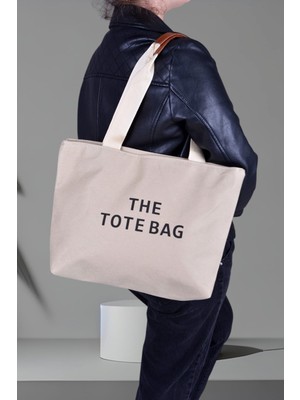 The Tote Bag Fermuarlı Günlük Kadın Çanta