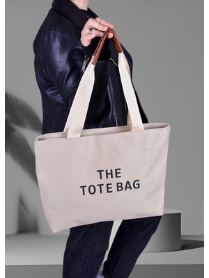 The Tote Bag Fermuarlı Günlük Kadın Çanta