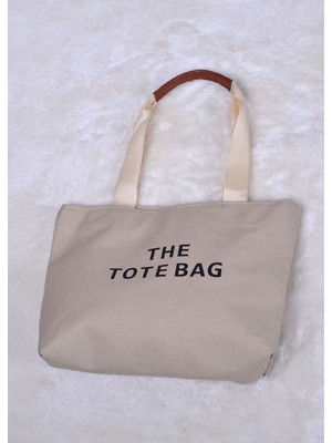 The Tote Bag Fermuarlı Günlük Kadın Çanta