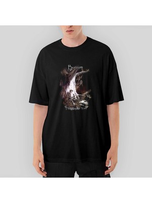Crows Gate Burzum The Ways Of Yore Oversize Siyah Tişört