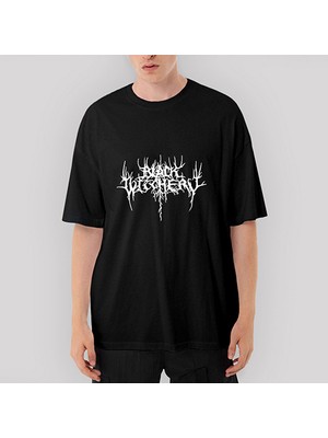 Crows Gate Black Witchery Oversize Siyah Tişört