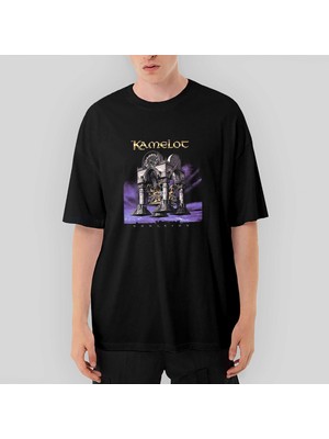 Crows Gate Kamelot Dominion Oversize Siyah Tişört
