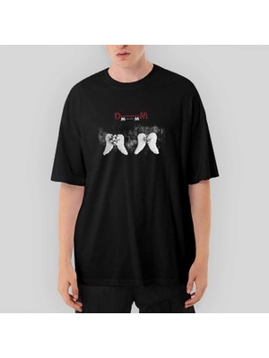 Crows Gate Depeche Mode Memento Mori Oversize Siyah Tişört