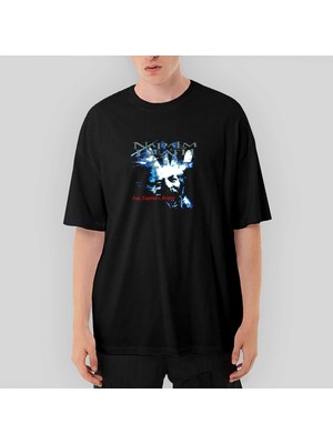 Crows Gate Napalm Death Fear Emptine Oversize Siyah Tişört