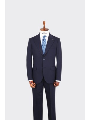 Kadir Büyükkaya Iki Düğmeli Kırlangıç Yaka Erkek Takım ELBISE-KAX1395S