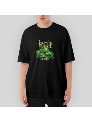 Crows Gate Lamb Of God Genre Oversize Siyah Tişört