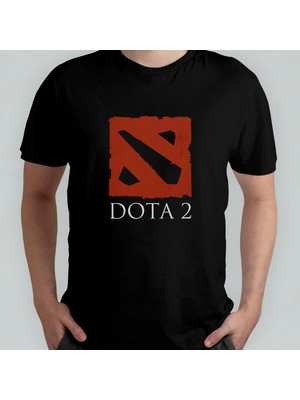 Pixxa Dota %100 Pamuklu Bisiklet Yaka T-Shirt Model 1